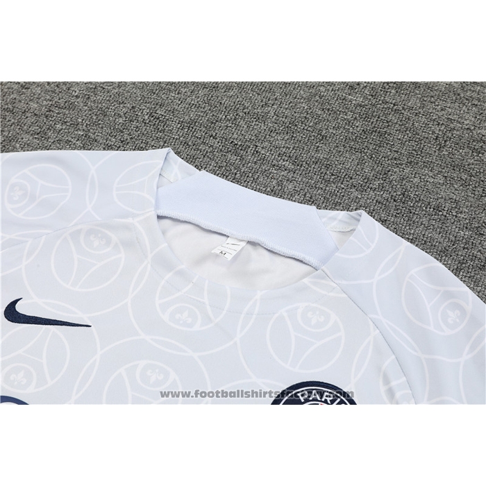 Tracksuit Paris Saint-Germain Short Sleeve 2022-2023 Grey - Shorts